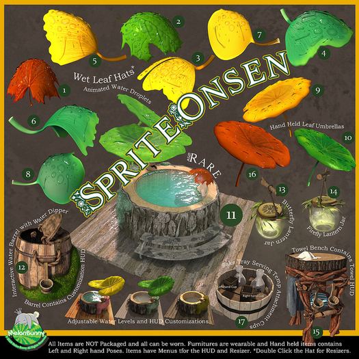 [16]{MB} Water Lily Umbrella Autumn Dark {Wear}