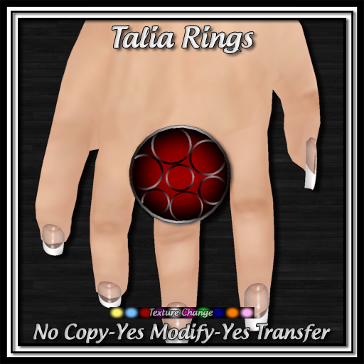 *ICED* Talia Rings