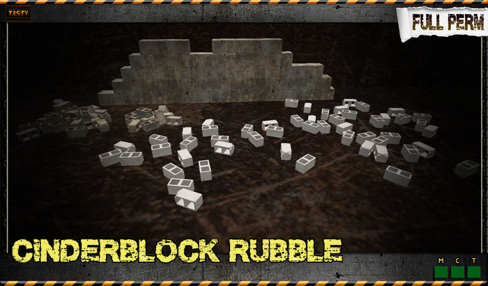 ..::Tasty::.. Cinderblock Rubble //FULL PERM// (p)