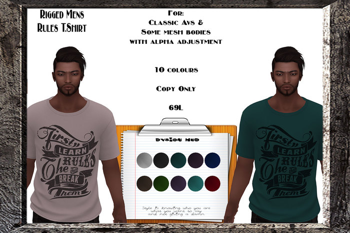 Mens Rigged Rules T.Shirt