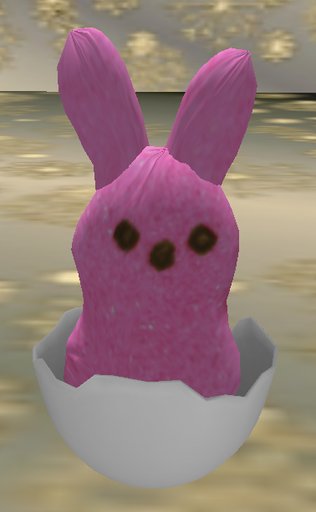 Pink Peep In An Egg