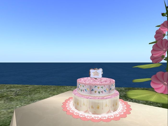 Cake Baby Shower girl