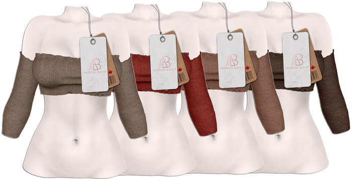 [AB] Frill Top Pack 4