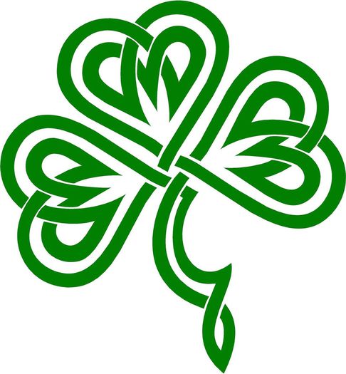 St. Patrick's Day Shamrock Decal