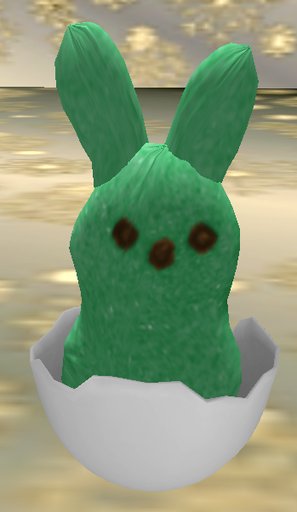 Green Peep In An Egg