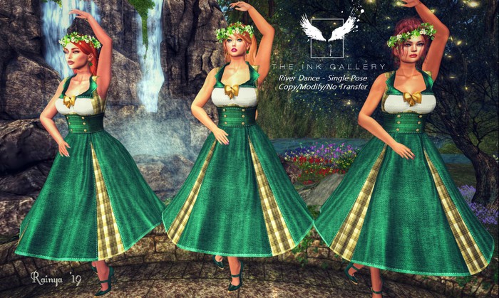 Ink Gallery River Dance - Single Pose