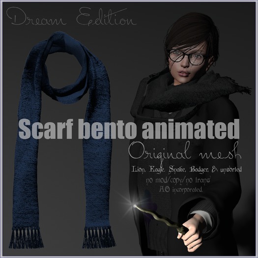 #Scarf Eagle - 3  -DE:Bento animated *add me*
