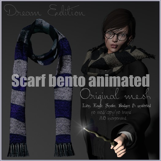 Scarf Eagle - 1  -DE:Bento animated
