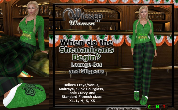 Women's Shenanigans Loungewear Set - 2019
