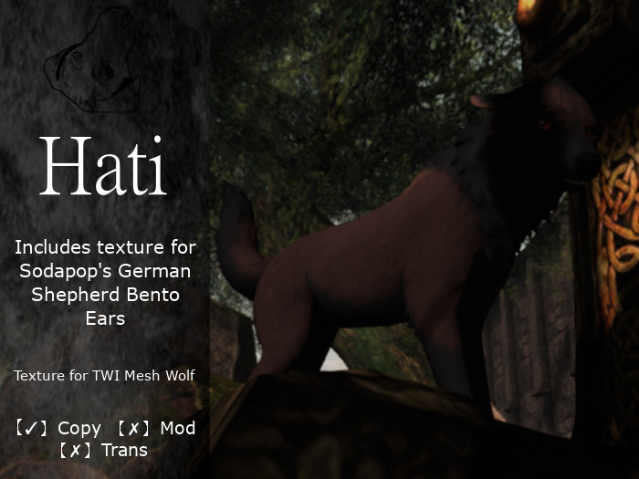 [DNA] TWI Wolf Texture - Hati