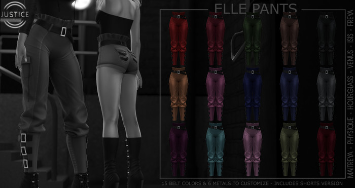 [JUSTICE DEMO] ELLE PANTS & SHORTS - WEAR ME