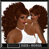 EdelStore  woman hair " Anja " cocoa NEW long curly girl causal