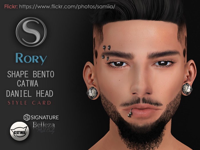 Samia - Catwa Daniel Head -  Rory Shape