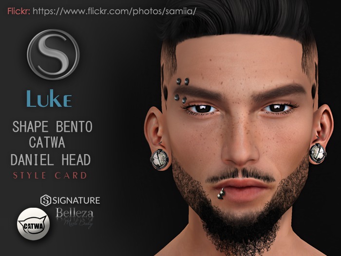 Samia - Catwa Daniel Head -  Luke Shape