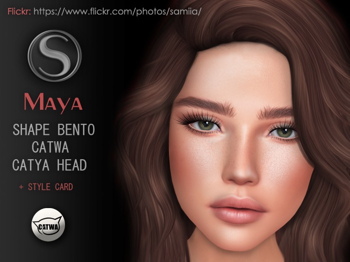 Samia - Catwa Catya Head -  Maya Shape