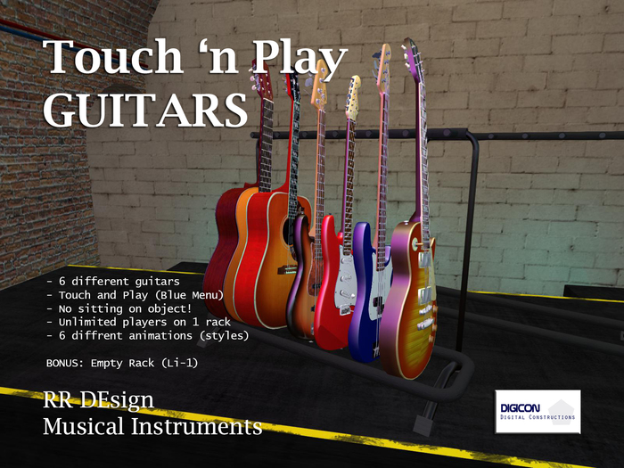 =RRD= GUITARS 'Touch & Play' (BOX)