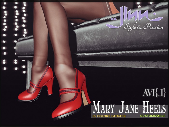 Mary Jane Heels with HUD for AVI(L) v2.1