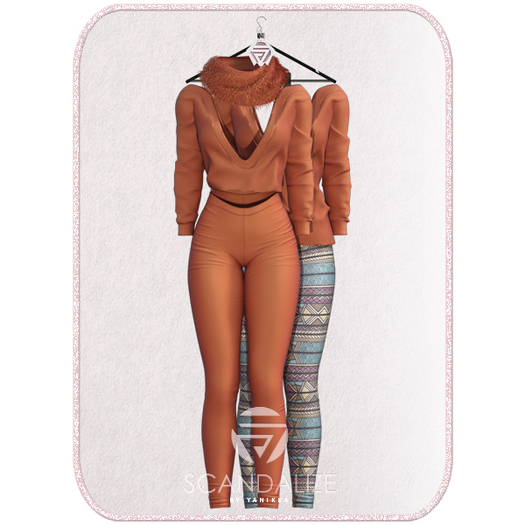 Scandalize. Amber. Orange