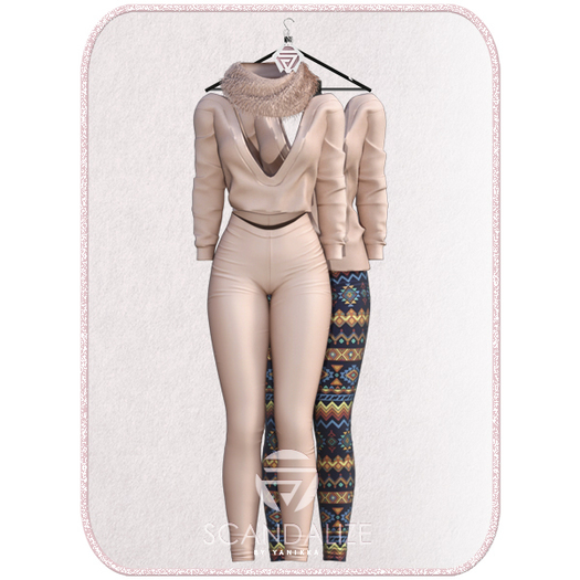 Scandalize. Amber. Nude