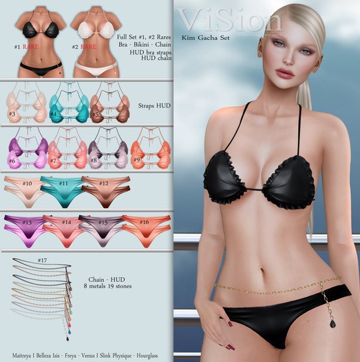 #8 & #15 {ViSion)/Kim Set MAITREYA VIOLET