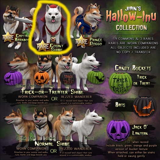 JIAN Hallow-Inu :: Prince Doggo (BOX) RARE