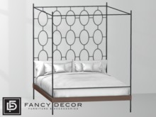 Fancy Decor: Henri Bed - Black (PG)