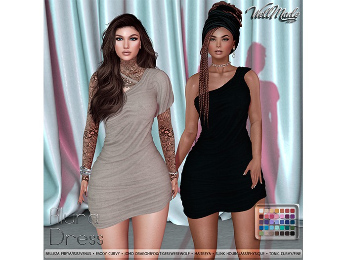 [WellMade] Alura Dress