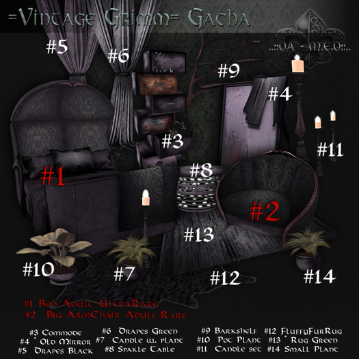 #2 *OA-MEO* =VG=  Big ArmChair Adult RARE [BOX]