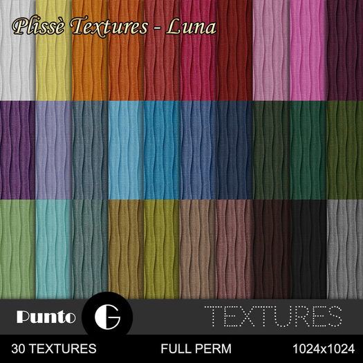 Plisse Textures - Luna