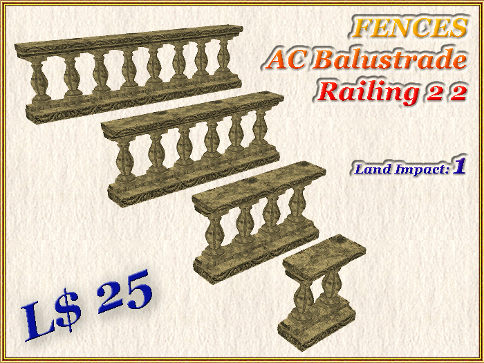FENCES AC Balustrade Railing 2 2