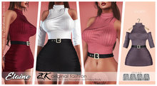 -:zk:- Elaine Dress Violet-Add me