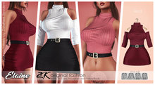 -:zk:- Elaine Dress Red-Add me
