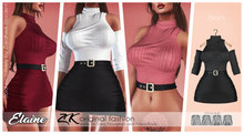 -:zk:- Elaine Dress Black-Add me