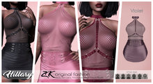 -:zk:- Hillary Dress Violet-Add me
