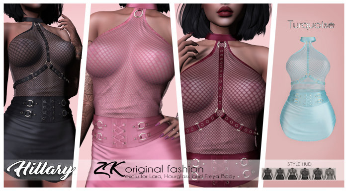 -:zk:- Hillary Dress Turquoise-Add me