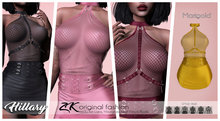 -:zk:- Hillary Dress Marigold-Add me