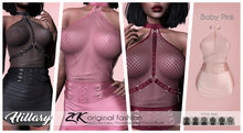 -:zk:- Hillary Dress Baby Pink-Add me