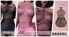 -:zk:- Hillary Dress Coffee-Add me