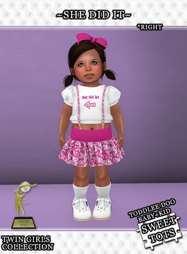 ~*Sweet Tots*~ TDTWINSG~ She Did It (R)