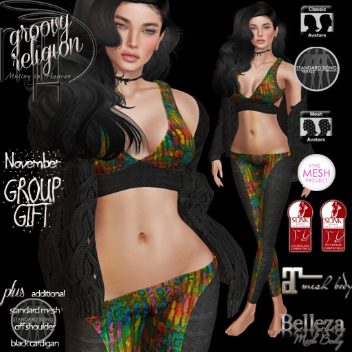 !MiH Groovy Religion Batik* Nov. Group GIFT [boxed]