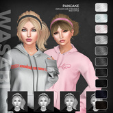 Wasabi // Pancake Mesh Hair - B&W