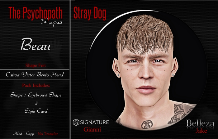 Second Life Marketplace - DEMO [ Beau Shape ] - By. The Psychopath ...