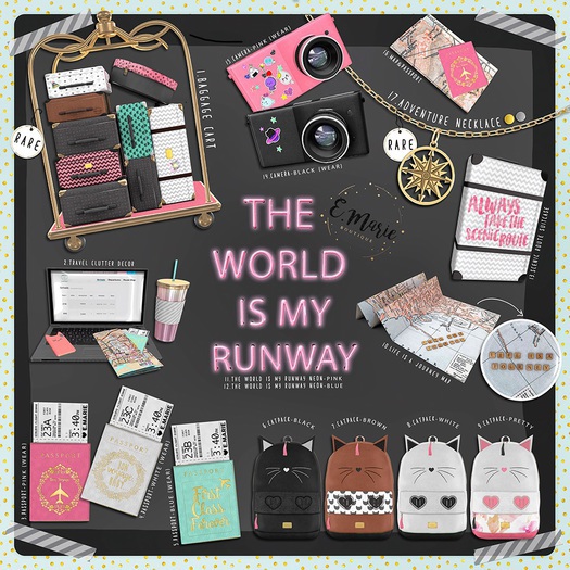 e.marie // Catpack - White