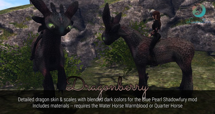 Lunistice: Dragonberry - Blue Pearl Shadowfury Skin