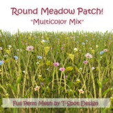T-Spot Mesh - Round Meadow Patch - Multicolor Mix - FP - LI=1.4