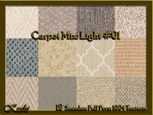 Carpet Mix Light #01 Textures
