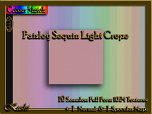 !Kushi! PaisleySequinLIGHTCREPE Textures -WearToUnpack