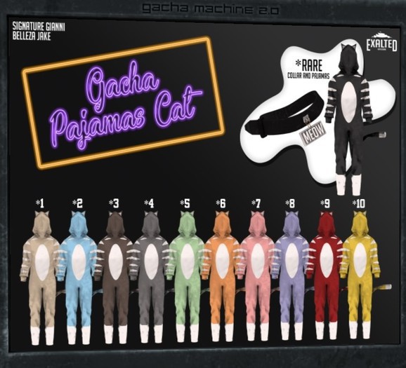ExalteD - Pajamas Cat {Maitreya} *3* 1