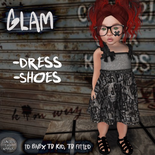 Concrete Geek Kiddos Glam Outfit