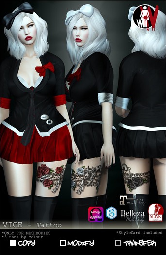 [White~Widow] Vice - Red *wear me*